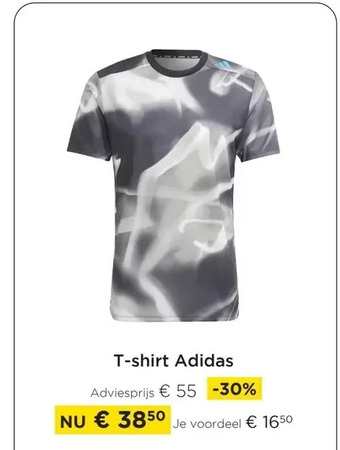 Molecule T-shirt adidas aanbieding
