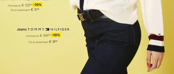 Molecule Jeans tommy hilfiger aanbieding
