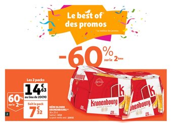 Bière Blonde Kronenbourg
