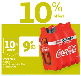 Auchan Coca Cola Classic aanbieding