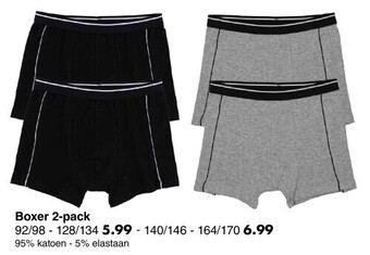 Wibra Boxer 2-pack aanbieding