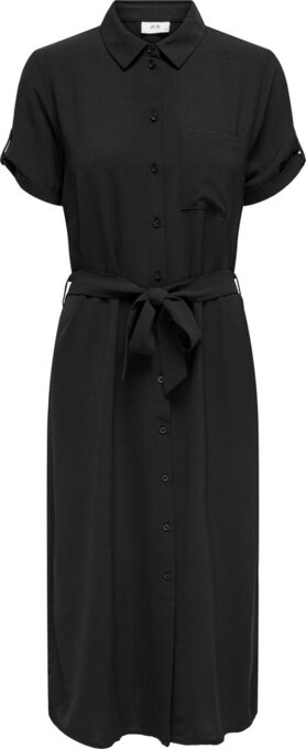 Bol.com Jdy jdylion midi s/s shirt dress wvn dames jurk - maat s aanbieding