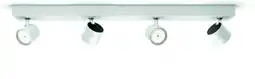 Bol.com Philips star opbouwspot - 4-lichts - wit aanbieding