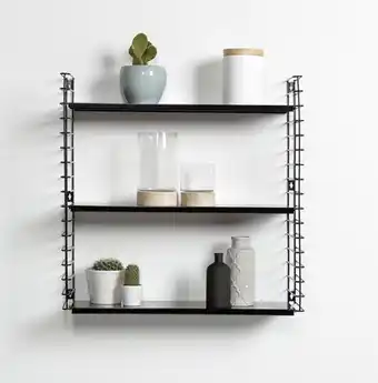 Bol.com Tomado - wandrek - 70x21x68cm - zwart aanbieding