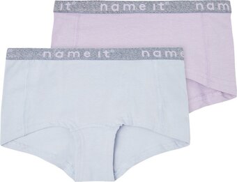 Bol.com Name it nkfhipster 2p noos meisjes onderbroek - maat 122/128 aanbieding