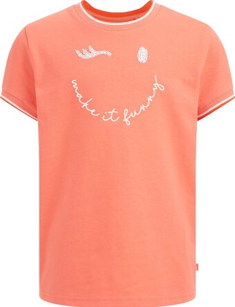 Bol.com We fashion meisjes t-shirt met embroidery aanbieding