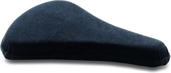 Bol.com Tempur® - fietszadeldekje medium - fietszadelhoes - comfort - traagschuim - zwart - 28.5 x 25 x 3 cm aanbieding