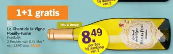 Albert Heijn Le Chant de la Vigne Pouilly-Fumé aanbieding