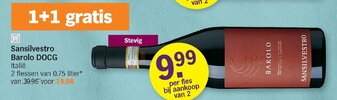 Albert Heijn Sansilvestro Barolo DOCG aanbieding