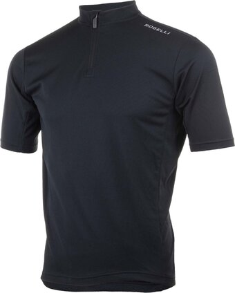 Bol.com Rogelli core kids fietsshirt - korte mouwen - kids - zwart - maat 140-152 aanbieding