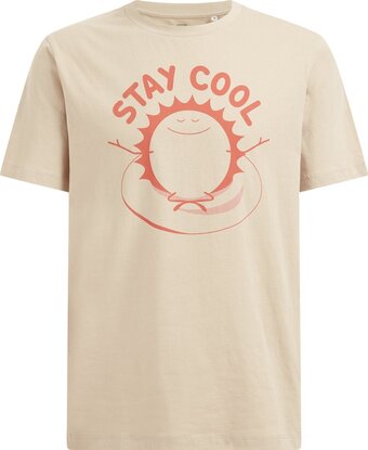 Bol.com We fashion heren t-shirt met opdruk aanbieding