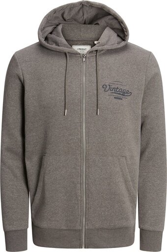 Bol.com Produkt pktgms hamilton cardigan hood sweat heren vest - maat l aanbieding