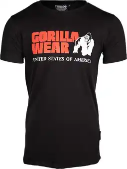 Bol.com Gorilla wear classic t-shirt - zwart - xl aanbieding