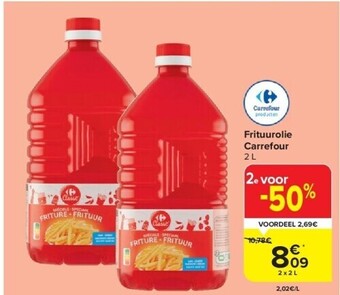 Carrefour Frituurolie carrefour 2 l aanbieding