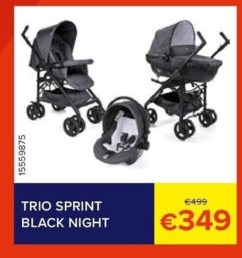 Euroshop Trio sprint black night aanbieding
