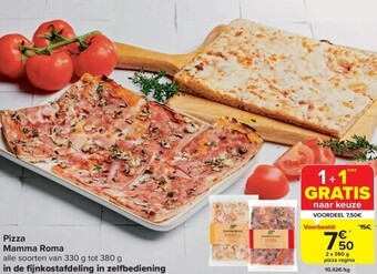 Carrefour Pizza mamma roma aanbieding