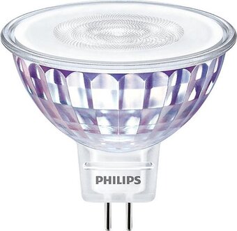 Bol.com Philips dimbare led spot 35w gu5.3 warm wit aanbieding