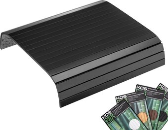 Bol.com Flexibel dienblad - armleuning dienbladen - bank of stoel - 100% bamboe - beschermende coating - xl - anti slip - armleuning aanbieding