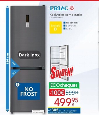 Eldi Koel/vries combinatie aanbieding