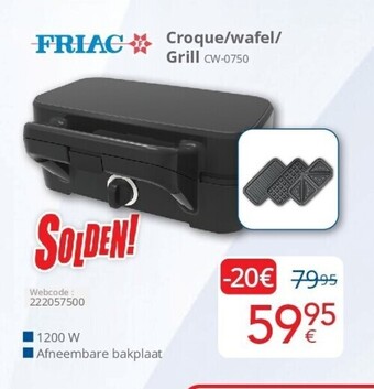 Eldi Croque/wafel/ grill aanbieding