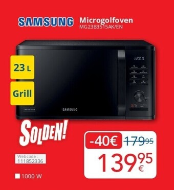 Eldi Microgolfoven aanbieding