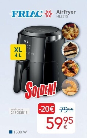 Eldi Airfryer aanbieding