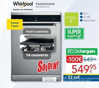 Eldi Vaatwasser aanbieding