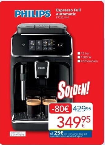 Espresso full automatic