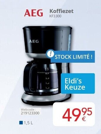 Eldi Koffiezet aanbieding