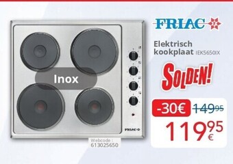 Eldi Elektrisch kookplaat aanbieding
