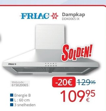 Eldi Dampkap aanbieding