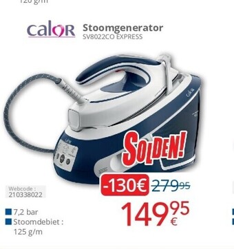 Eldi Stoomgenerator aanbieding