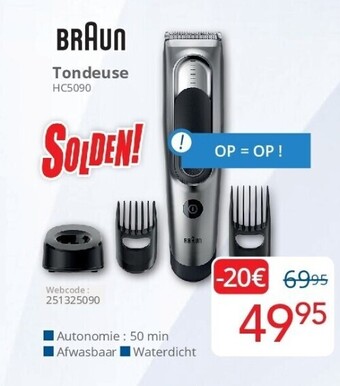 Eldi Tondeuse aanbieding