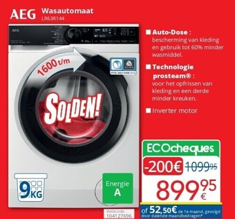 Eldi Wasautomaat aanbieding