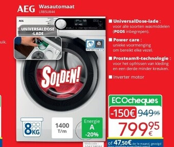 Eldi Wasautomaat aanbieding
