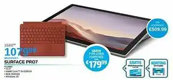AUVA Microsoft surface pro7 aanbieding