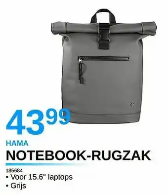 AUVA Hama notebook-rugzak 185684 aanbieding