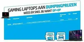 AUVA Hp power pavilion 15`` aanbieding