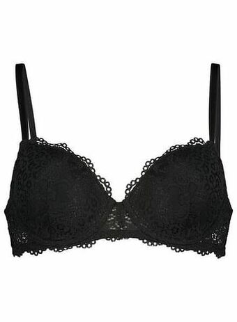 HEMA Padded Bh Micro Kant Zwart (zwart)