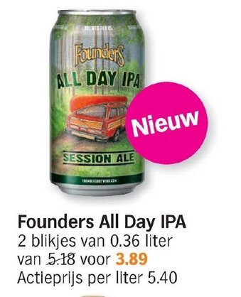 Albert Heijn Founders All Day IPA aanbieding