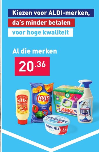 ALDI Al die merken aanbieding