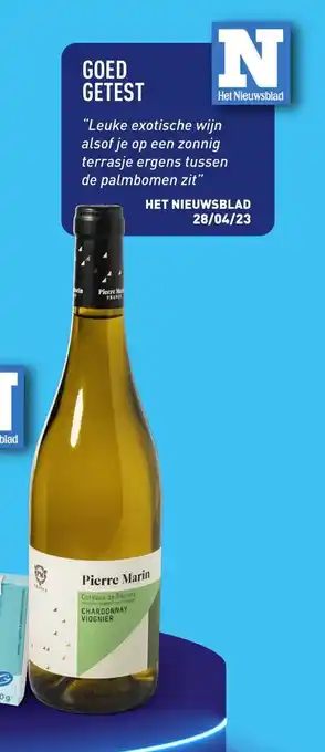 ALDI PIERRE MARIN Chardonnay-Viognier Coteaux de Béziers IGP aanbieding