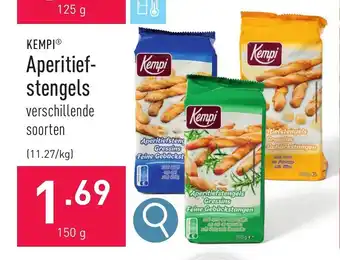 ALDI KEMPI Aperitief-stengels aanbieding