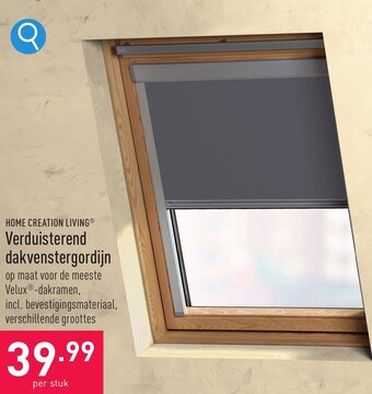 ALDI HOME CREATION LIVING Verduisterend dakvenstergordijn aanbieding
