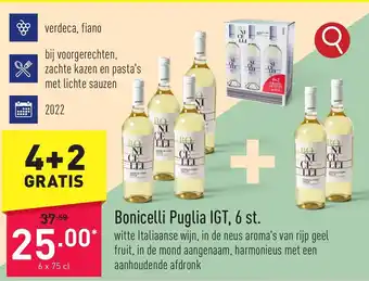 Bonicelli Puglia IGT, 6 st.