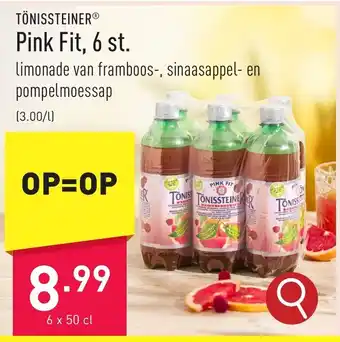 ALDI TÖNISSTEINER Pink Fit, 6 st. aanbieding