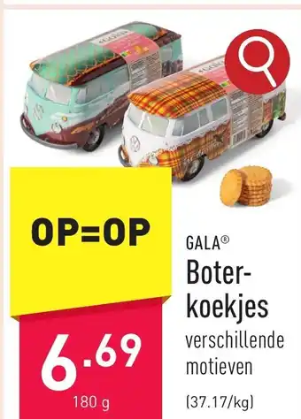 ALDI GALA Boter- koekjes aanbieding