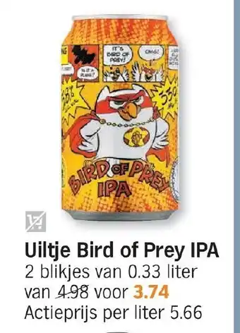 Uiltje Bird of Prey IPA