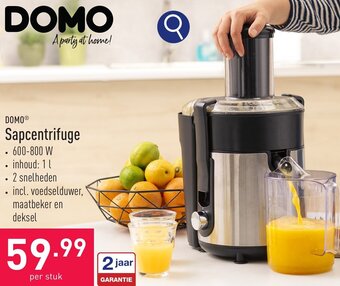 DOMO Sapcentrifuge