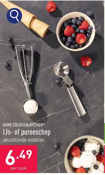 ALDI HOME CREATION KITCHEN IJs- of pureeschep aanbieding